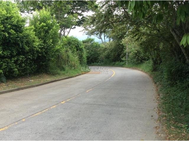 Vista de la avenida circundante al lote